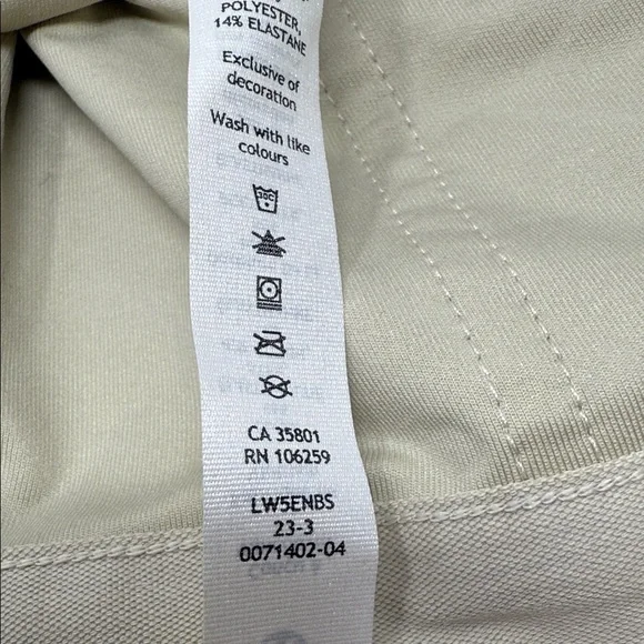 Lululemon Utility Tapered Pants – Beige Technical Cargo Style Size 29 Athleisure - Picture 4 of 5